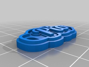 pio keychains customized 3d print model - Mito3D