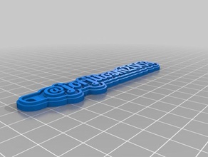 jorge llavero llaveros personalizado 3d print model - Mito3D