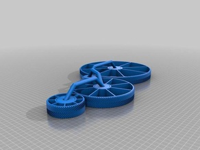 my customized simple involute gear openscad library 3d printing tests 3d print model - Mito3D
