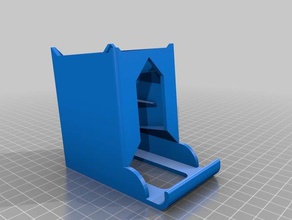 tablero soporte de la batería aa - remix smithrc woodlake del portaherramientas y cajas pegboard 3d print model - Mito3D