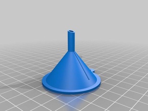 ejuice funnel kitchen & dining customized 3d print model - Mito3D