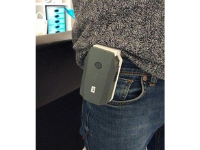 belt battery holder dji mavic diy batterie lipo 3d print model - Mito3D