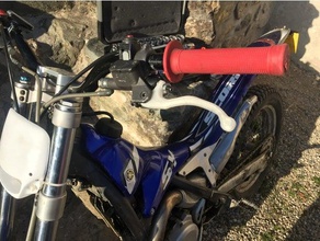 palanca de scorpa sy 250 la levier motocicleta 3d print model - Mito3D