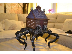 house spider Weihrauch-Brenner 3d-drucken 3d print model - Mito3D