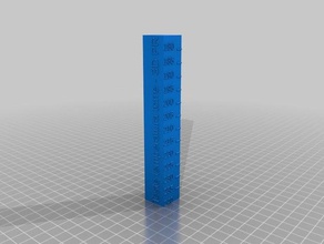 teste temperatura 240-180 3d printing tests customized 3d print model - Mito3D
