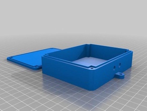 meine angepasste alles box wasserdicht - Elektronik kundengebundene 3d print model - Mito3D