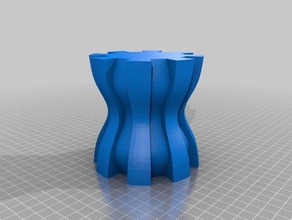 loft vaso sculture 3d print model - Mito3D