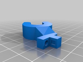 e3d sensor mount hypercube 3d printer accessories inductive 3d print model - Mito3D