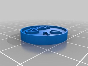 coin 10 20mm coins & badges customized 3d print model - Mito3D