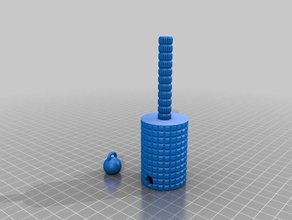ball'n cup 3d printing balln ball fidget toy toys 3d print model - Mito3D
