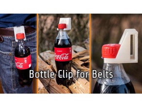 bouteille clip de ceinture sport et loisirs la le coca cola 3d print model - Mito3D