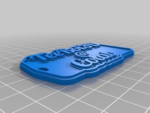 teebot3d colab kaduna keychains customized 3d print model - Mito3D