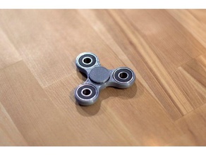 mini fidget spinner cap 607 Spielzeug & Spiele 3d print model - Mito3D