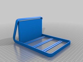 pendiente de pie organización arete almacenamiento 3d print model - Mito3D