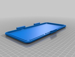 scatola coperchio incernierato i contenitori box contenitore a cerniera il 3d print model - Mito3D