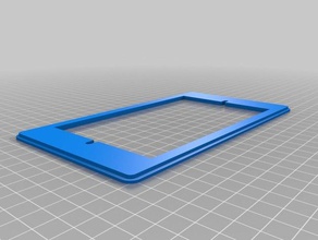 soquete fáscia placa decoração 3d print model - Mito3D