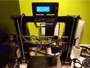 filament management system 3d printer accessories anycubic prusa i3 guide spool holder 3d print model - Mito3D