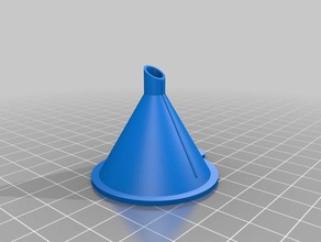 ejuice v2 funnel kitchen & dining customized 3d print model - Mito3D