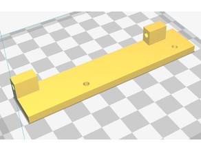 offset-Rückwand-Befestigung nach vesa-Halterung 3d Drucker Zubehör monoprice wählen Sie mini sketchup vesa vesa-mount 3d print model - Mito3D