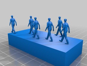 l'uomo ozobot piattaforma l'arte interattiva 3d print model - Mito3D