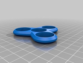 perfectamente redonda fidget spinner juguetes mecánicos personalizado 3d print model - Mito3D