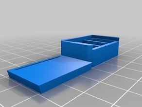 scatola della pillola i contenitori su misura 3d print model - Mito3D