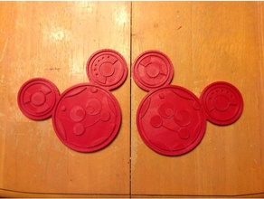 toodles - mickey mouse clubhouse brinquedos & games clube margarida disney donald o pato pateta a casa minnie plutão 3d print model - Mito3D