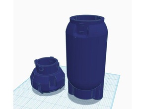 fallout carburante core La stampa 3d 3d print model - Mito3D