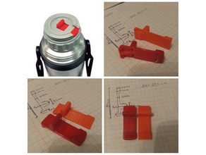 montagne termo cap lock sostituzione parti di ricambio 3d print model - Mito3D