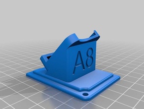 anet a8 micro sd card extension holder 3d printer accessories 3d print model - Mito3D