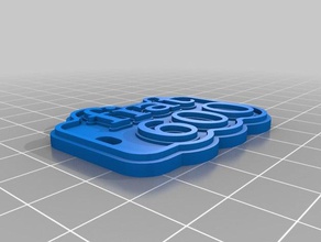 fiat 600 two keychains customized 3d print model - Mito3D