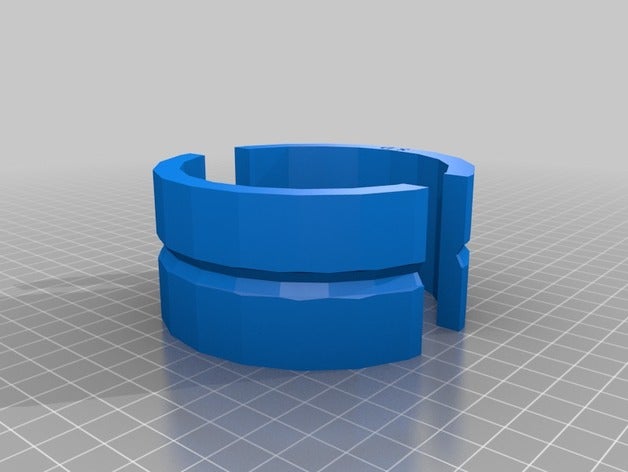 80mm laser tube spacer parts 3D print model - Mito3D