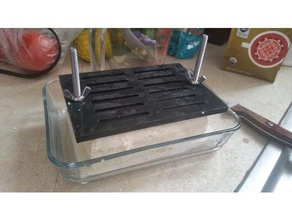 simple tofu prensa cocina y comedor herramienta de el 3d print model - Mito3D