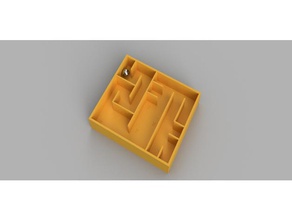 maze layer no 1 puzzles 3d print model - Mito3D