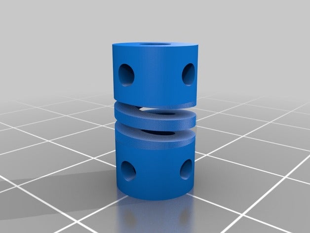 mon personnalisés flexible hélicoïdale de couplage le bricolage personnalisé 3D print model - Mito3D