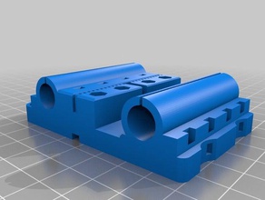 rebelix x-carriage plain bearing ku 0820 3d printer parts 3d print model - Mito3D