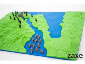 anakkale haritas Çanakkale göster tarama ve kopyaları 18 mart Gelibolu harita t rkiye 3d print model - Mito3D