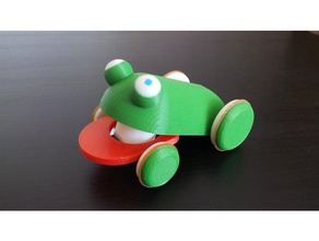 ana frog toy toys & games 3d printing children 3d print model - Mito3D