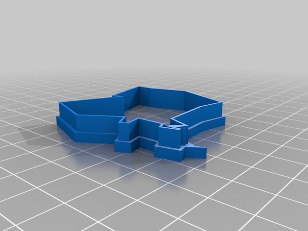frança cortador de cookie cozinha e sala jantar 123ddesign jean-yves solab 3D print model - Mito3D