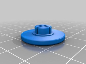 comfy fidget spinner cap toys & games hand toy 3d print model - Mito3D