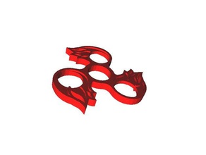 fireball fidget spinner toy & game accessories 3d print model - Mito3D