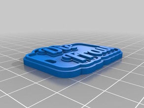 Bayan Anahtarlık ölür özelleştirilmiş 3d print model - Mito3D