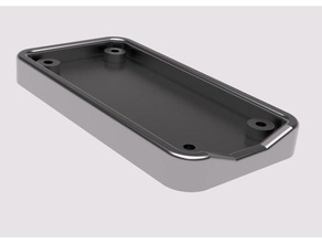 adafruit Feder tray - Elektronik montieren mount Fach 3d print model - Mito3D