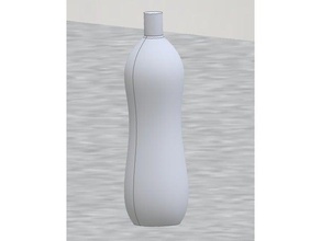 water bottle food & drink vase mode 3d print model - Mito3D