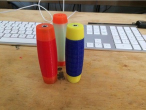 rolling flip stick toys & games fidget toy 3d print model - Mito3D