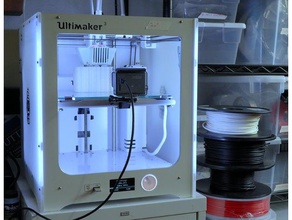 ultimaker 3 gopro impressão cama de montagem Impressora 3d acessórios suporte câmera a timelapse 3d print model - Mito3D
