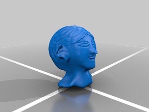 sculptris yüz heykeller 3d print model - Mito3D