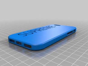 iphone-Hülle ausgeschnitten 3d-drucken 3d print model - Mito3D