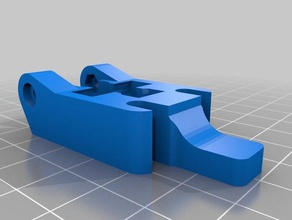 wade bowden extrusora de 1,75 filamento bspt Impressora 3d peças bsp dupla extrusão e3d v6 vadeia 3d print model - Mito3D