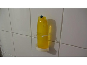shampoo holder bathroom accessories diy shower useful 3d print model - Mito3D